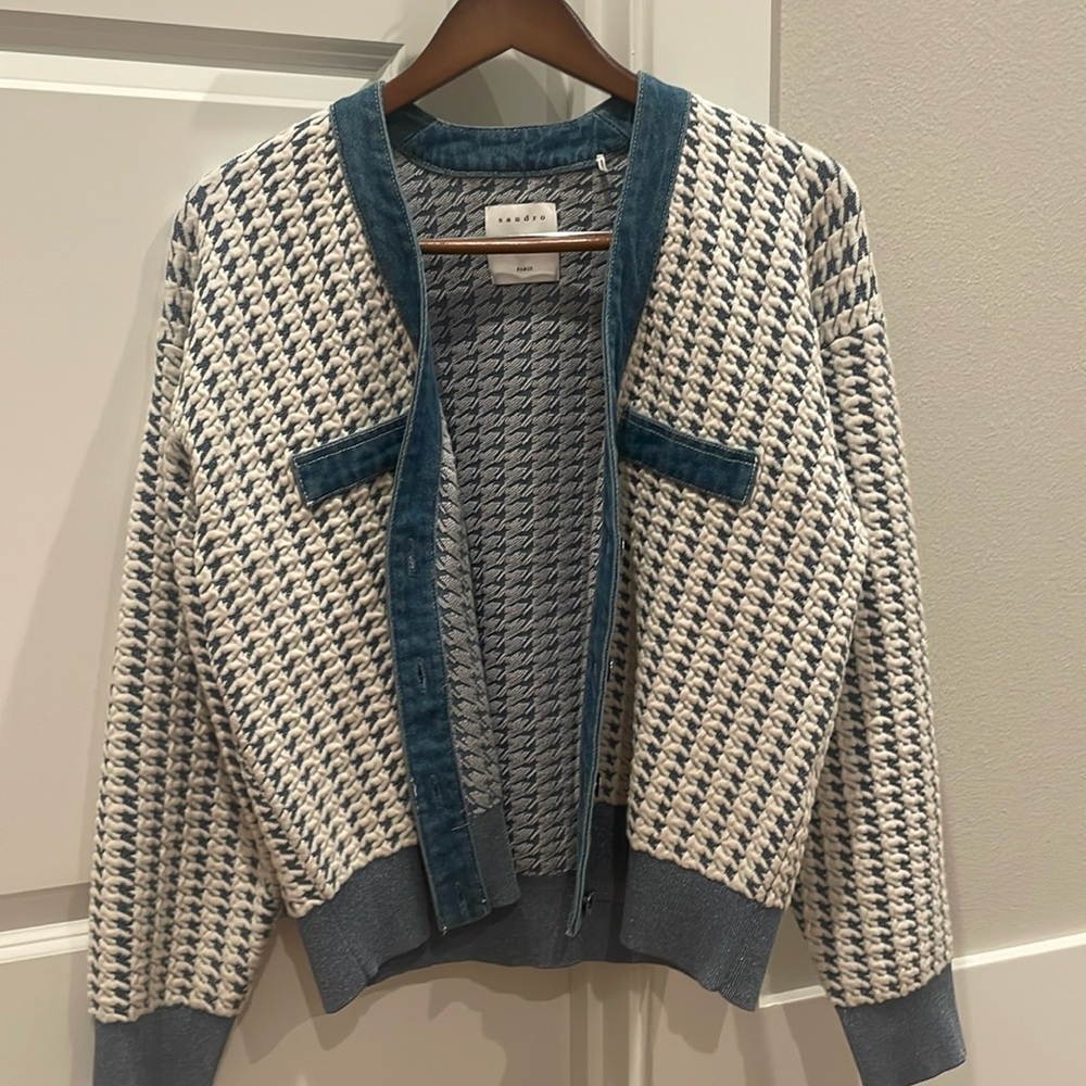sandro cardigan one size